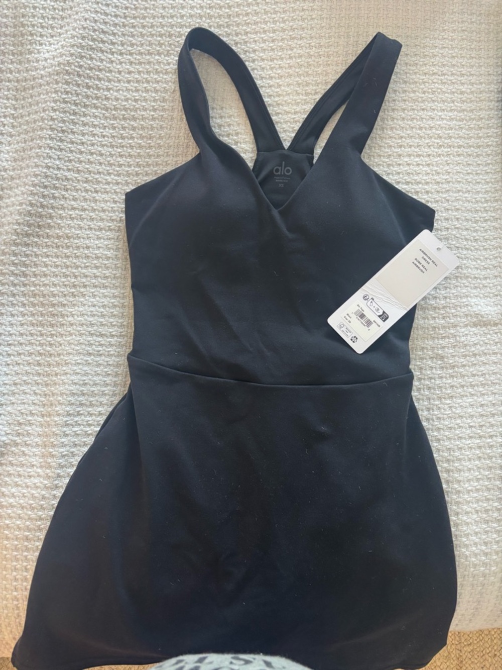ALO Yoga Black Airbrush Real Dress